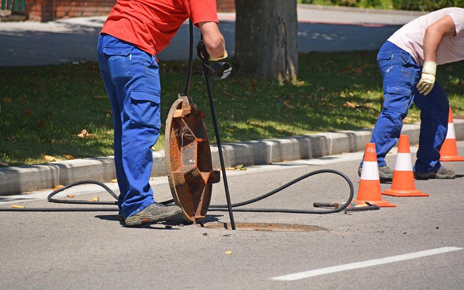 travaux assainissement Commeny