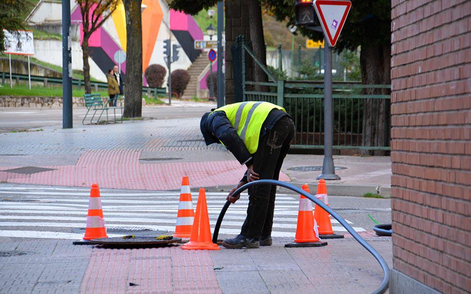 travaux assainissement Commeny